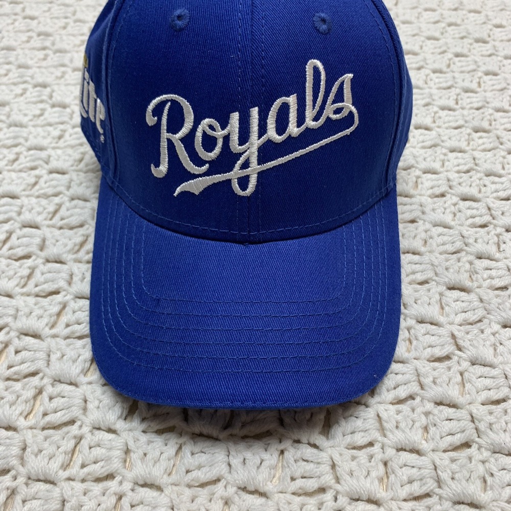 Kansas City Royals Baseball Cap Blue Ajustable MLB Hat Genuine‎ Merchandise